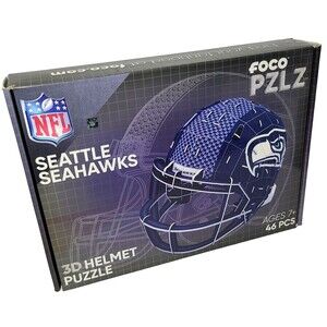 NFL Seattle Seahawks 3D Helmet Puzzle FOCO PZLZ  New in Box
